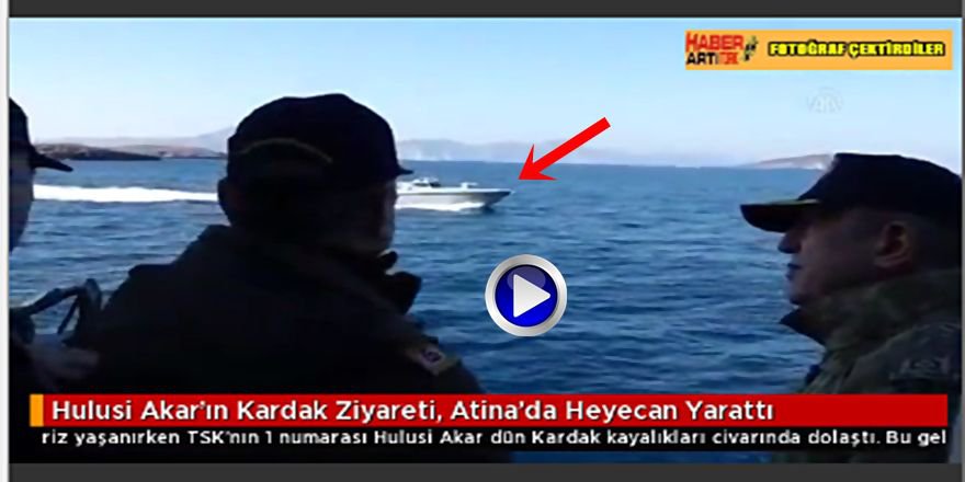 HULUSİ AKAR'IN BU GÖRÜNTÜLERİNE BÜYÜK TEPKİ