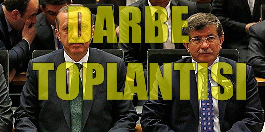 AKP CEPHESİNDE DAVUTOĞLU DEPREMİ