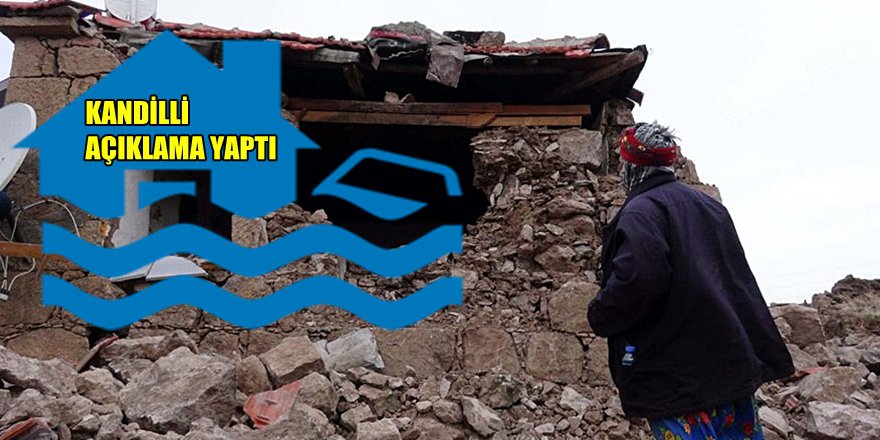 KANDİLLİ'DEN ÇOK ÖNEMLİ DERPEM AÇIKLAMASI