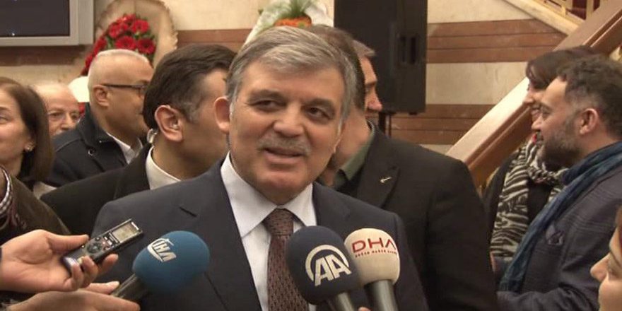 ABDULLAH GÜL'DEN ERDOĞAN'I ÇOK KIZDIRACAK AÇIKLAMA