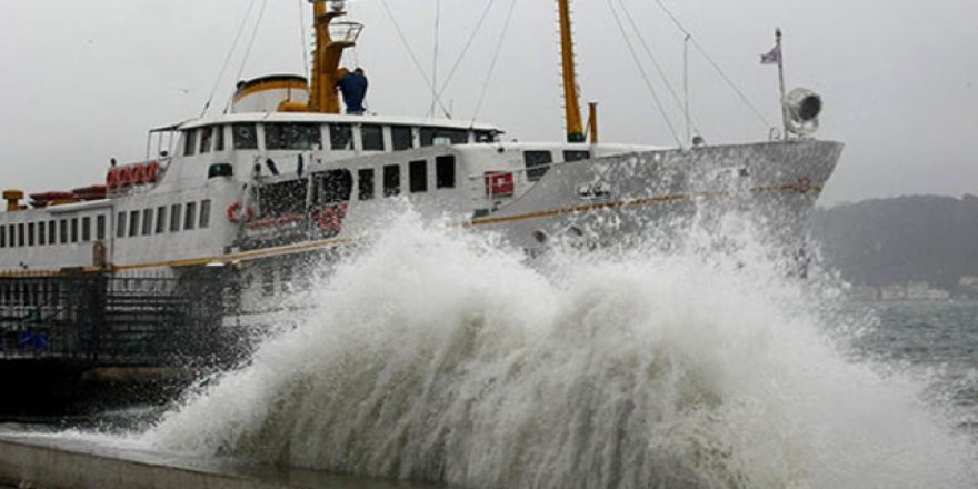 İDO VE BUDO'DAN SEFER İPTALLERİ