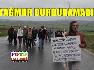 Silivri'ye Akını Yağmur Durduramadı !