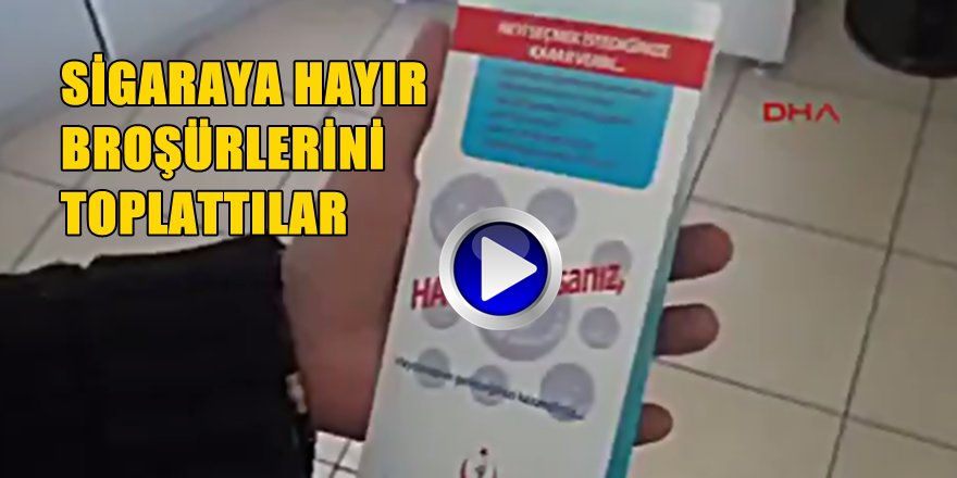 KORKUNUN BÖYLESİ; DEVLET DEVLETİN BROŞÜRÜNÜ TOPLATTI