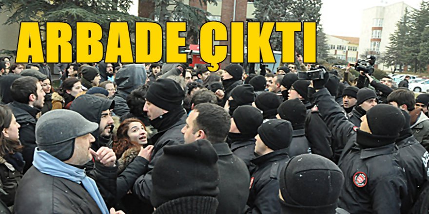 ESKİŞEHİR ANADOLU ÜNİVERSİTESİNDE GERGİNLİK