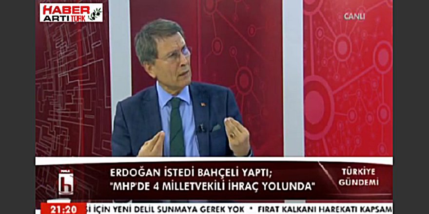 HALAÇOĞLU'NDAN MHP TARİHİNE GEÇECEK AÇIKLAMA