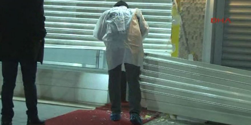 İSTANBUL'DA KUYUMCU SOYGUNU