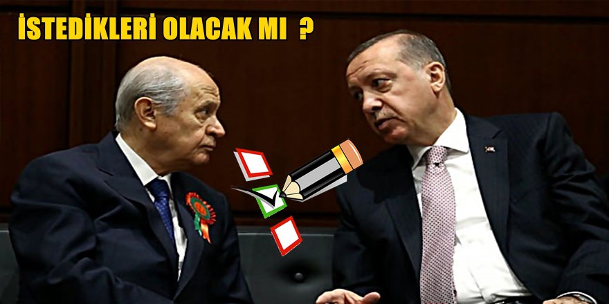 İŞTE ERDOĞAN'I TELAŞLANDIRAN O ANKET