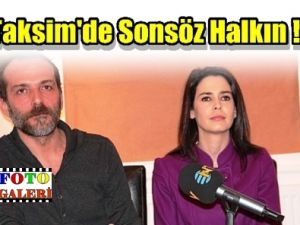 Taksim'de son sözü halk söyledi: 'beton değil ağaç!'