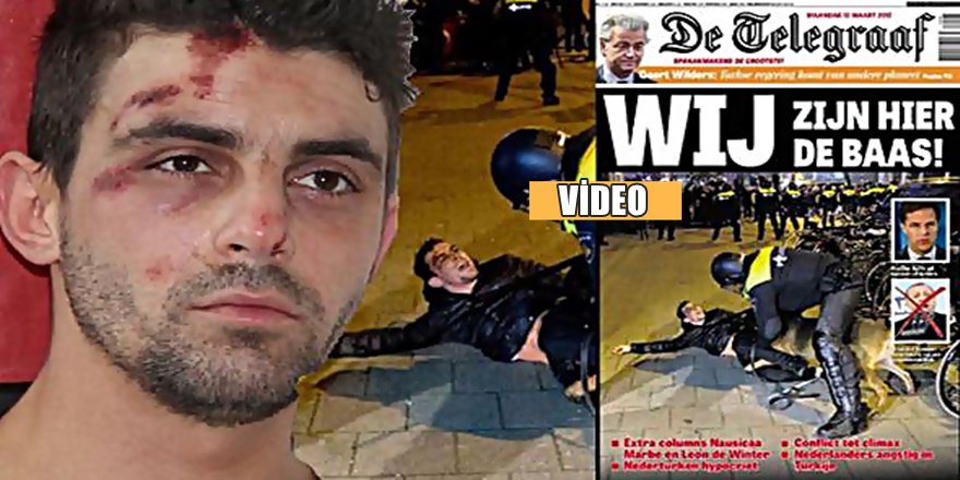 Hollanda'da polis köpeğinin ısırdığı Türk konuştu