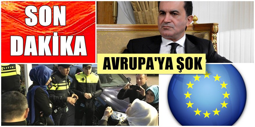 Türkiye'den Avrupayı şok edecek hamle