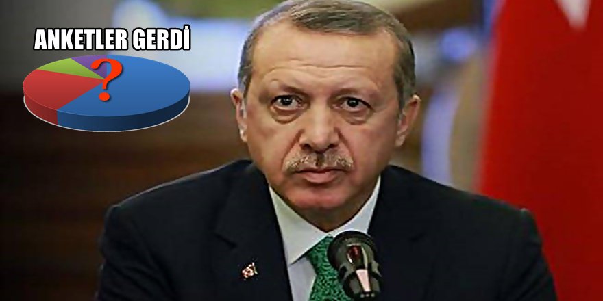 İşte Erdoğan'ın konuşmak istemediği anketler