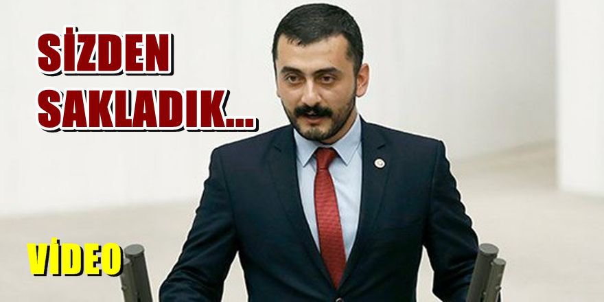 CHP'li Eren Erdem'den AKP'ye yılın kapağı