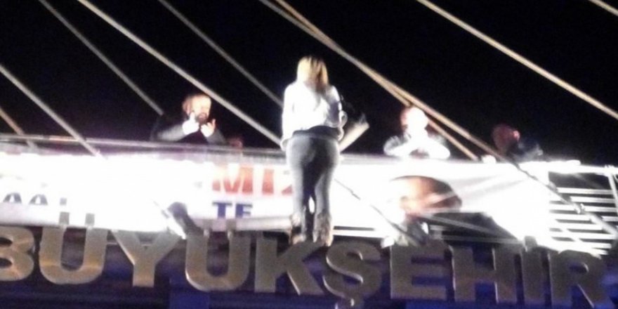 Hamile kadın canına kıymak istedi