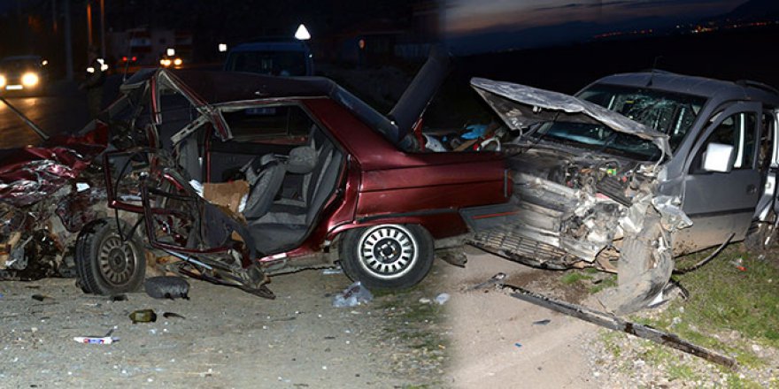 Kahramanmaraş'ta katliam gibi kaza