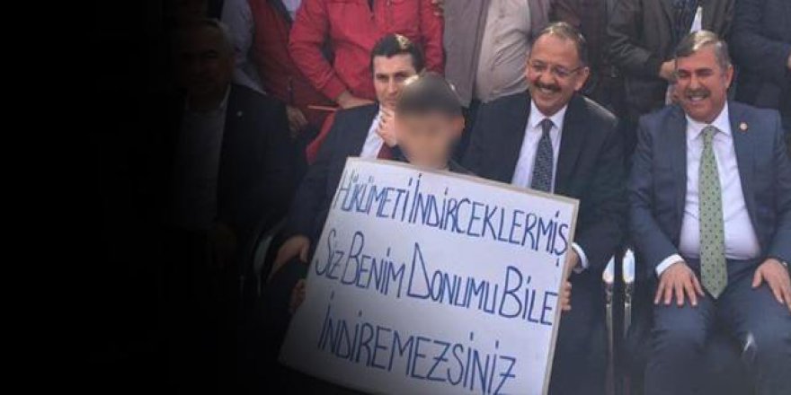 Bakan Özhaseki’den 'Donumu indiremezsiniz 'fotografı skandalı