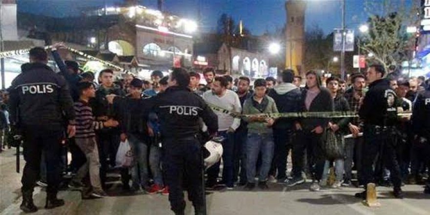 Şanlıurfa’da Suriyeli olayları çıktı : 1 Polis yaralı