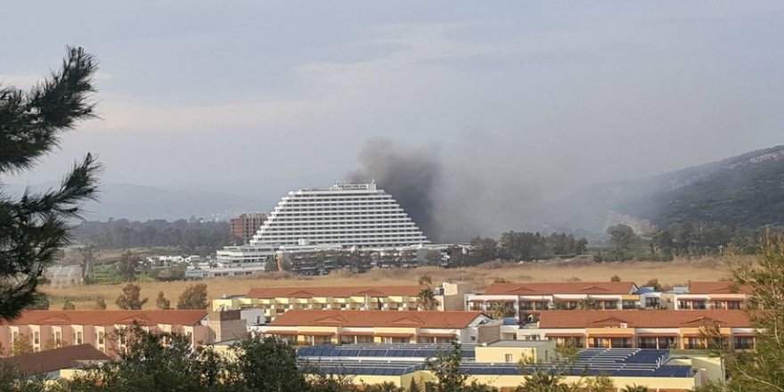 İzmir’de 5 yıldızlı otelde yangın