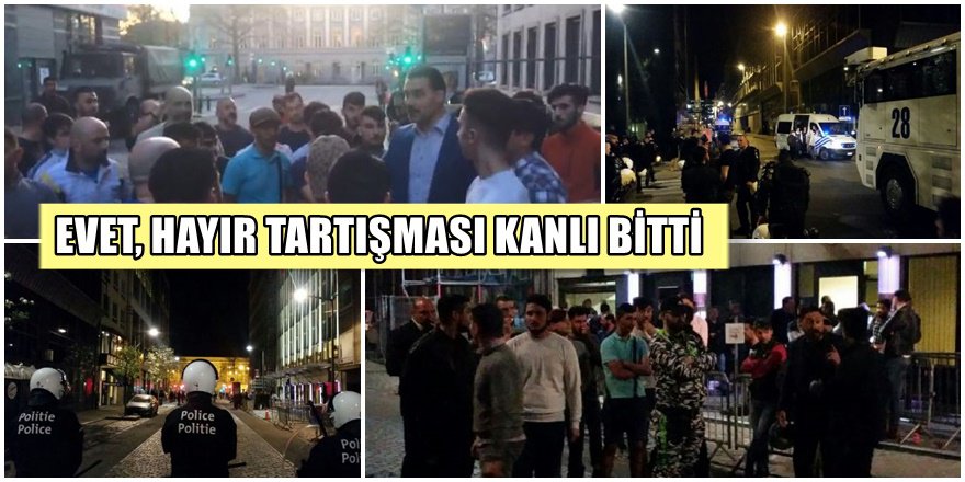 Belçika'da ' Referandum ' Kavgası ; 4 Yaralı