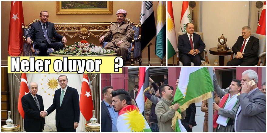 Bahçeli 'Evet'  Mitinginde ' Evet' diyen Barzani'yi yerden yere vurdu