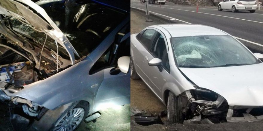Sürücü yol çalışmasını fark edemedi: 2 ölü