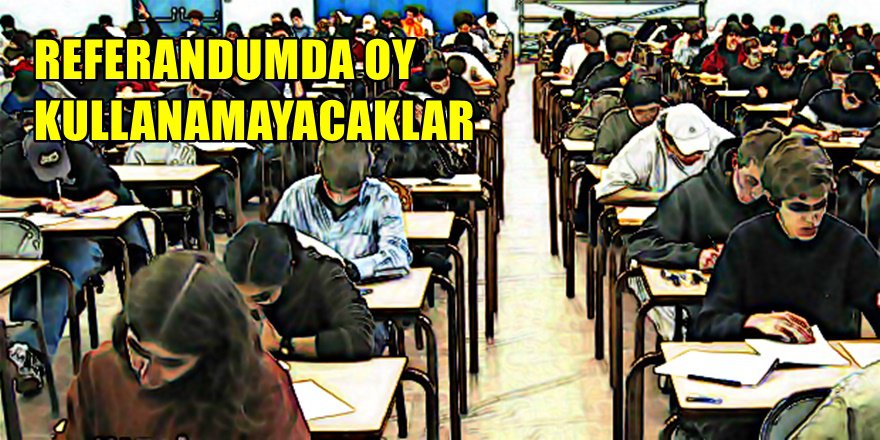 Üniversite öğrencilerine ' Referandum' şoku