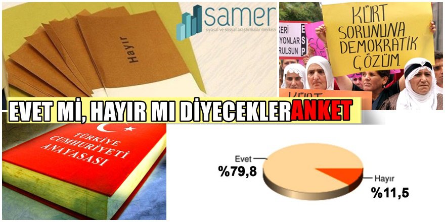 Doğu ve Güneydoğu'da ' Referandum' anketinde şaşırtan sonuç