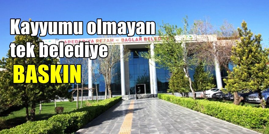 Diyarbakır'da Belediye'ye operasyon; Başkan Yardımcısı Gözaltında