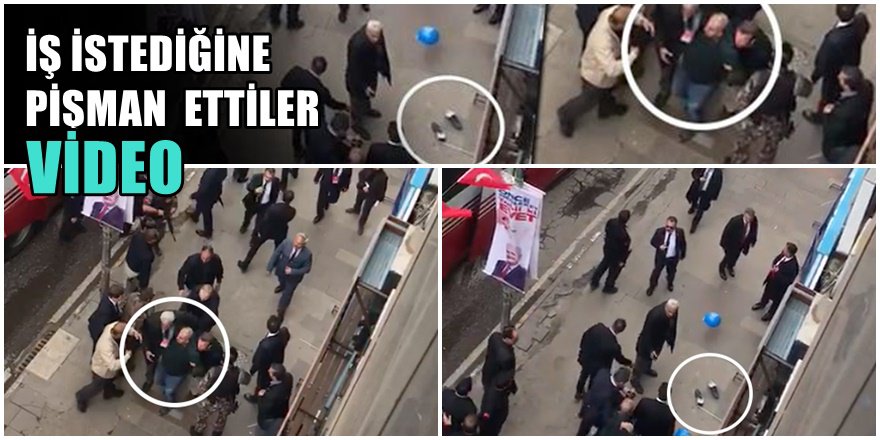 İşte o anlar; Erdoğan azarladı korumaları dövdü