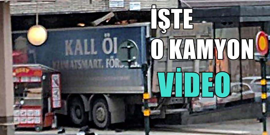İsveç'te kanlı saldırı görüntüleri ;  Ölü ve yaralı var