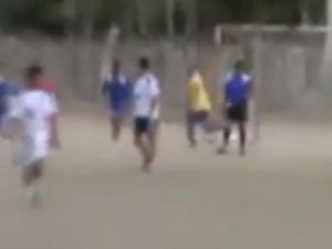 Yeşil sahalarda bu da oldu!