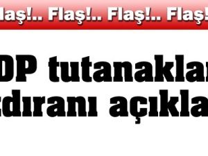 BDP tutanakları sızdıranı açıkladı!