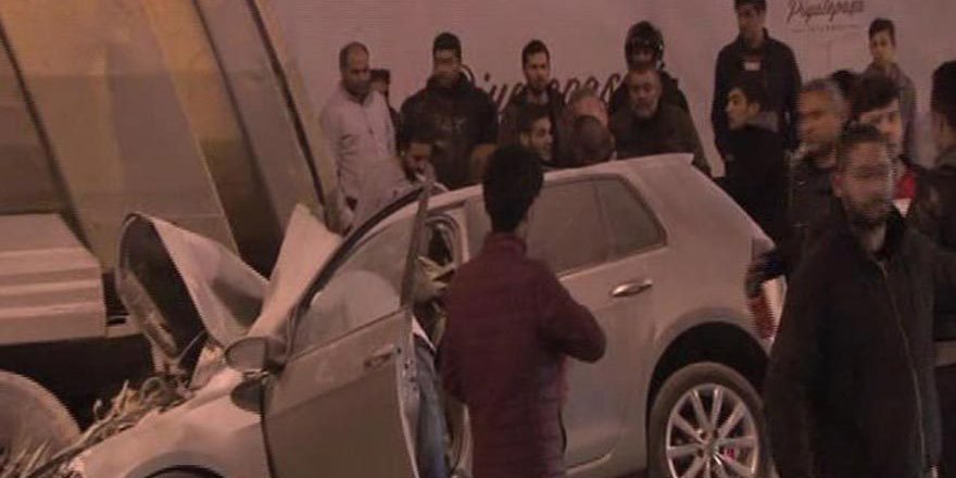 Beyoğlu’nda feci kaza: 1 ölü, 1 yaralı