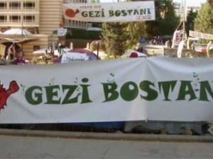 Eylemcilerden 'Gezi Bostanı'