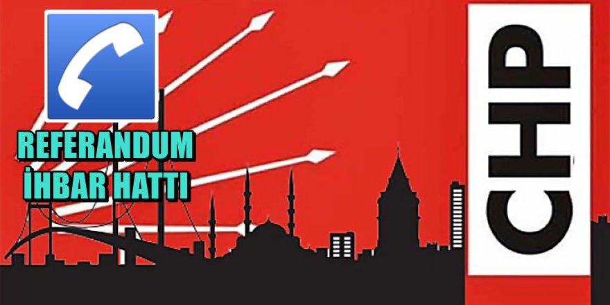 CHP'den çok önemli açıklama