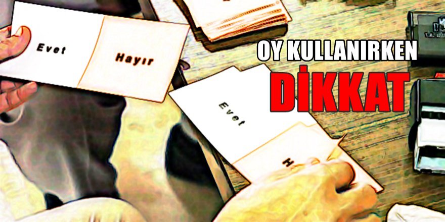 Sandık başından gelen ilk ihbar yine aynı oldu