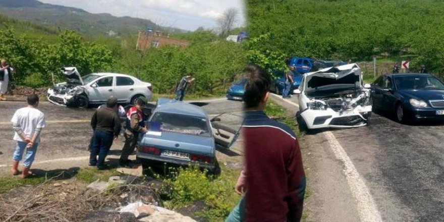 Ordu'da trafik kazası: 1 ölü, 2 yaralı