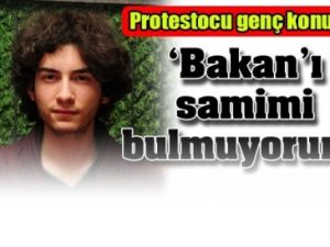 Protesto Eden Genç ; Suat Kılıç'a İnanmadım !