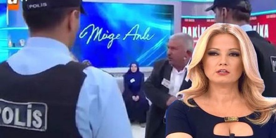Müge Anlı'nın programını polis bastı