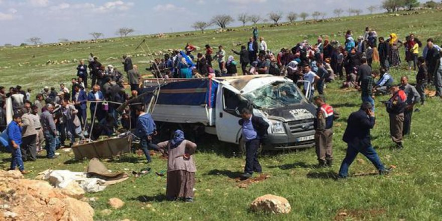 Şanlıurfa’da feci kaza: 4 ölü, 8 yaralı