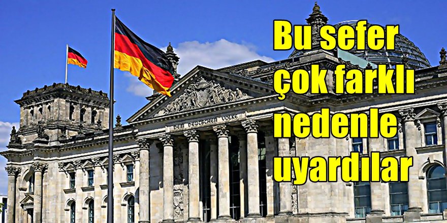 Almanya'dan vatandaşlarına Türkiye Uyarısı