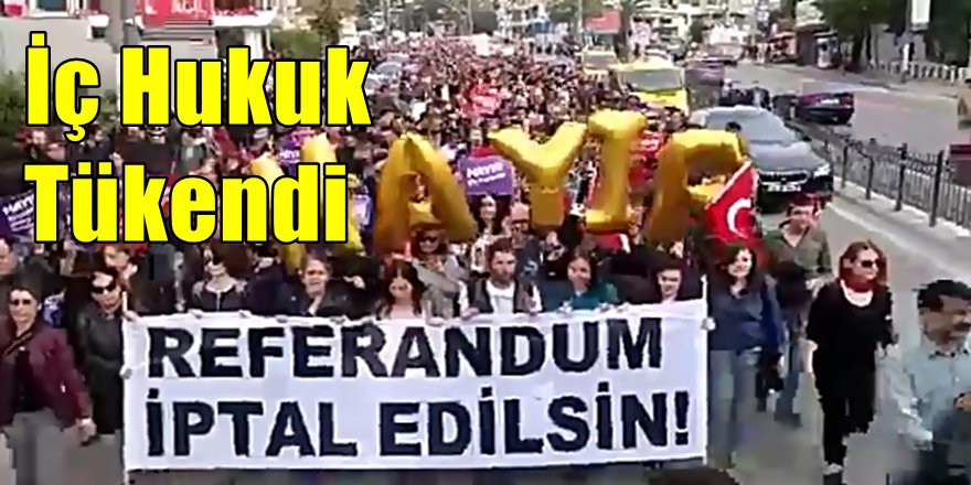 Referandum iptalinde flaş gelişme