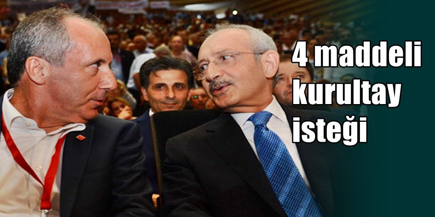 CHP'de Muharrem İnce'den Kurultay çıkışı