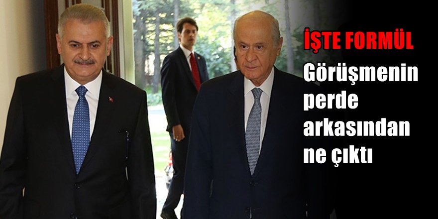 AKP MHP Koalisyonunda flaş gelişme