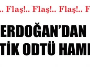 FLAŞ! Erdoğan'dan ODTÜ hamlesi