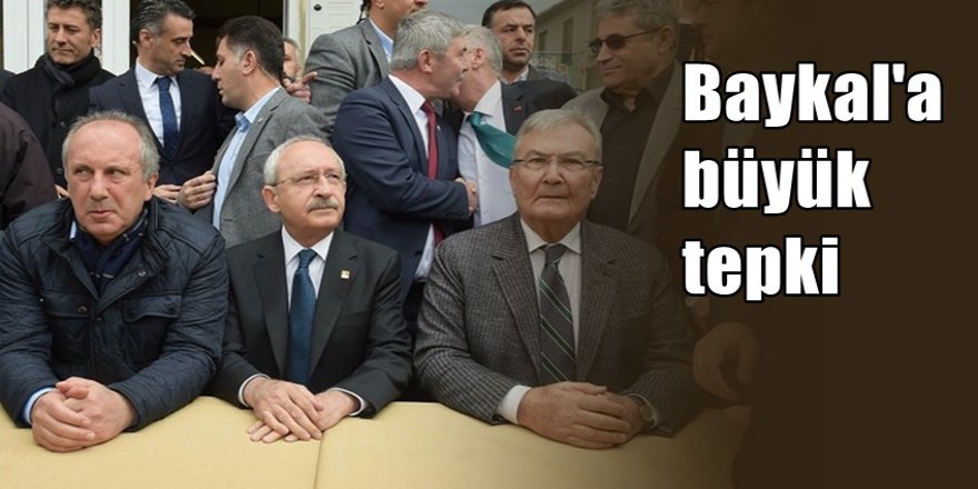 Deniz Baykal'ın Abdullah Gül önerisine CHP'den tepki
