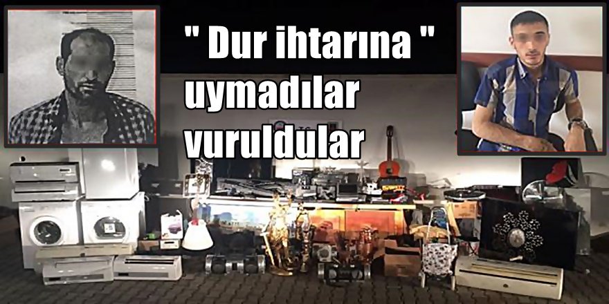 Antalya'da villa hırsızları vurularak yakalandı