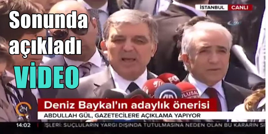 Abdullah Gül'den çok manidar açıklama