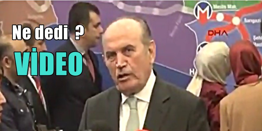 Kadir Topbaş'tan tahliye olan damat açıklaması