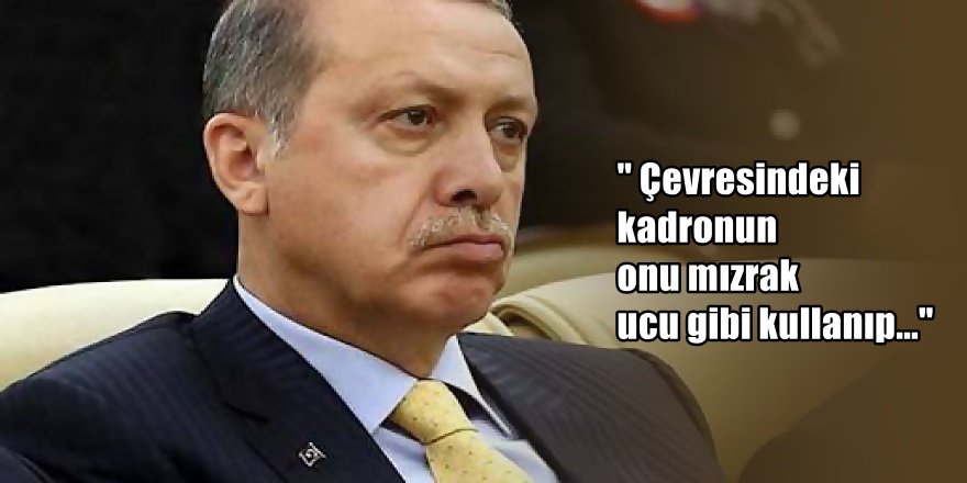 AKP'li yazar; kader Erdoğan için ağlarını örüyor