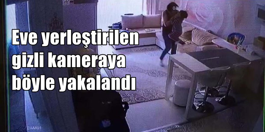 Gizli kameraya yakalanan Ukraynalı bakıcı yakalandı